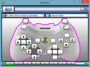 Для тех из вас, кто использует Xpadder, вот изображение нашего макета для справки: -